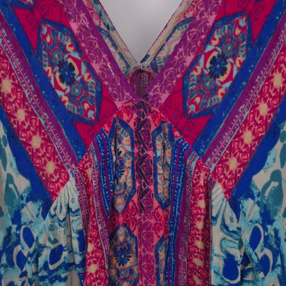 Free People Intimately FP Boho Floral Trapeze Slip Dress Size Small - Picture 8 of 11